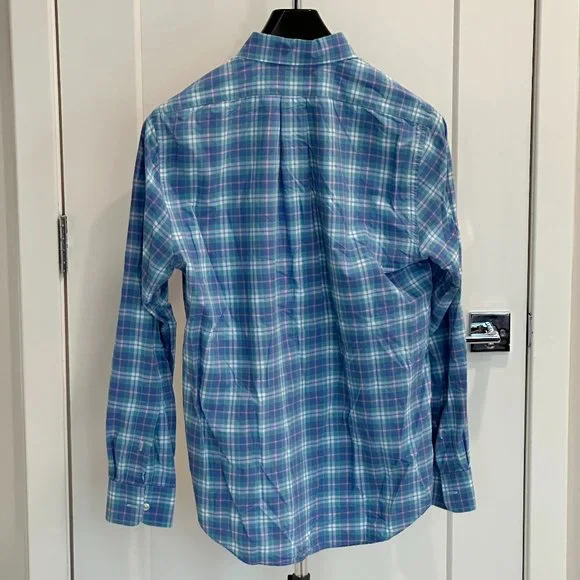 Vineyard Vines Slim Fit Performance Murray Long-Sleeve Button Down Shirt - Picture 2 of 4